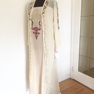 Indian Fusion Outfit Halter top with Coat